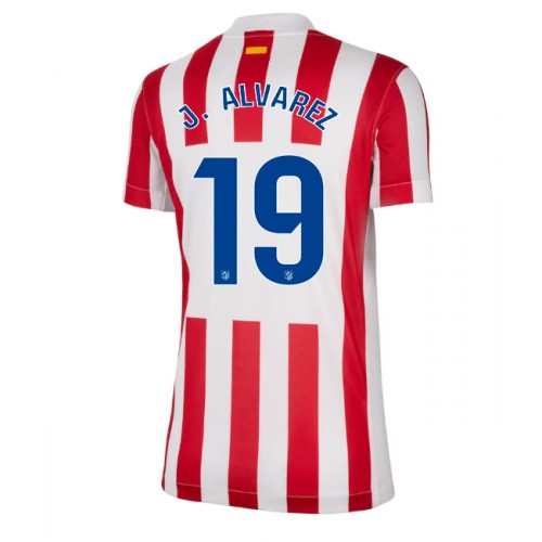 Atletico Madrid Julian Alvarez #19 Domaci Dres za Ženska 2025-26 Kratak Rukavima